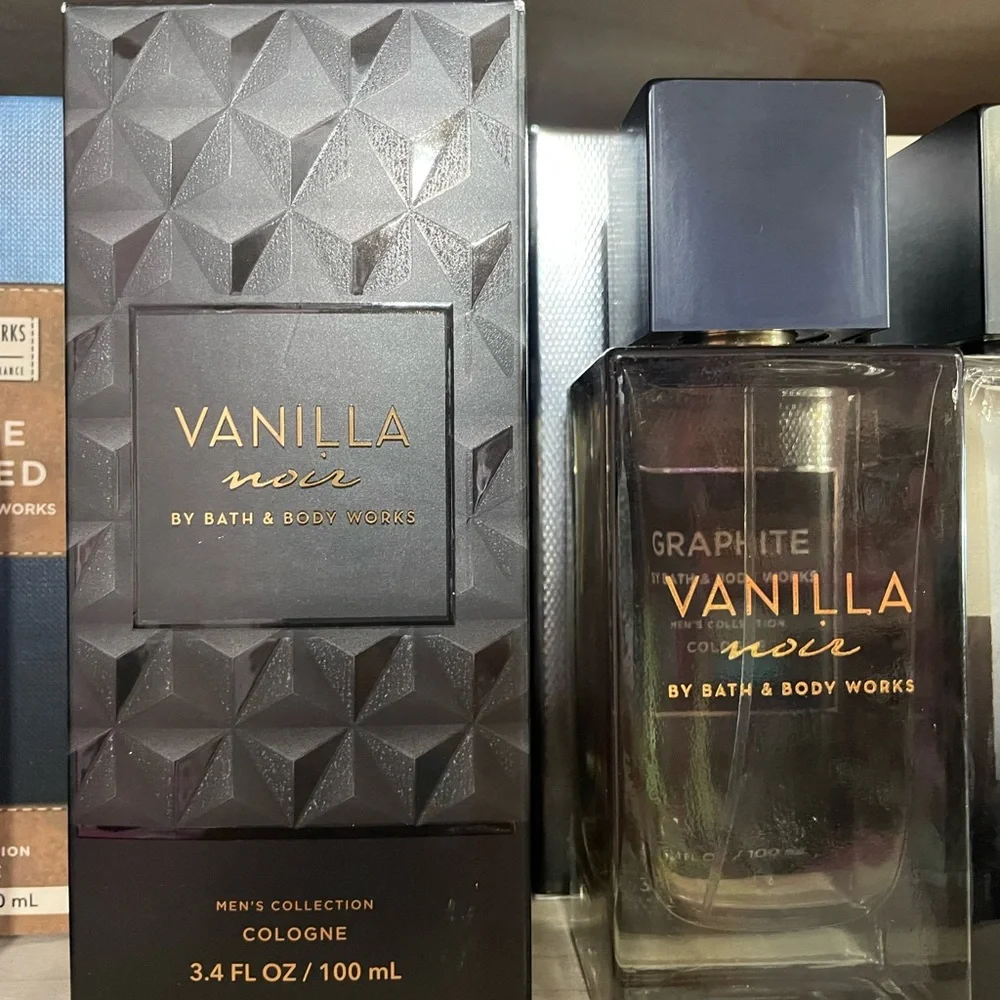 Bath & Body Works Vanilla Noir Cologne - Black and Gold